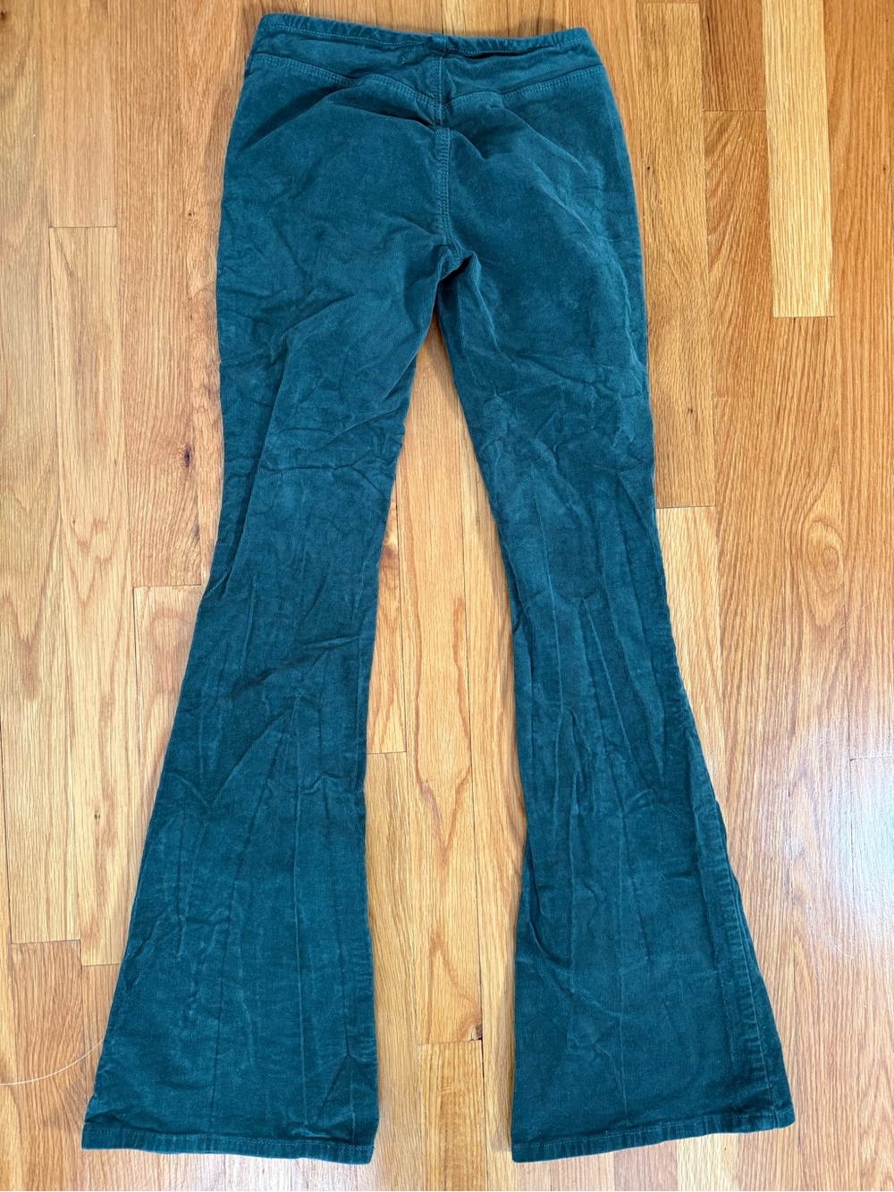 PacSun Women’s Green Corduroy Flare Pants - Picture 2 of 6